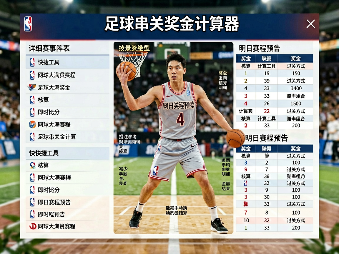 详细赛事日历与对阵表